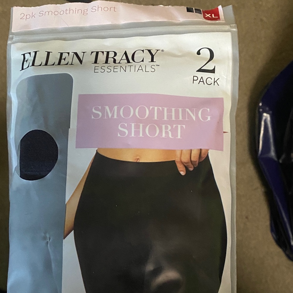 Ellen Tracy Black Smoothing Shorts 2-Pack